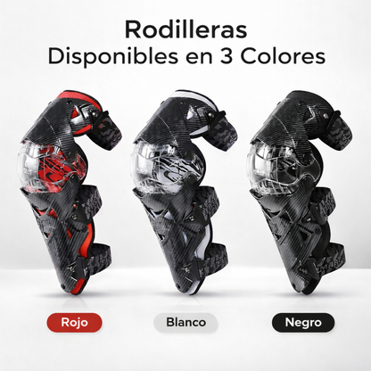 Rodilleras Vemar para Moto Antigolpes Reforzadas